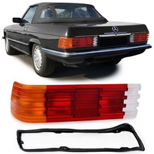 Rückleuchte Streuscheibe mit Dichtung LINKS für Mercedes SL R107 SLC C107