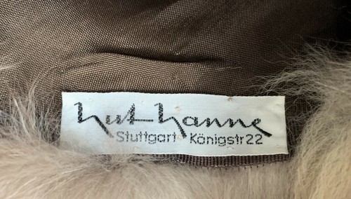 edle Pelzmütze Damen Blaufuchs echtes Fell, warm, Top-Zustand, Gr. 54 - Bild 5 von 9