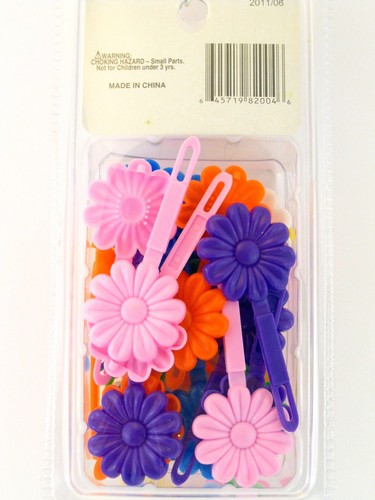 DARLING BY TARA MÄDCHEN SELBSTSCHARNIERENDE BLUMENSPANGEN - SORTIERT C - 32 STCK.  (82004) - Bild 3 von 3