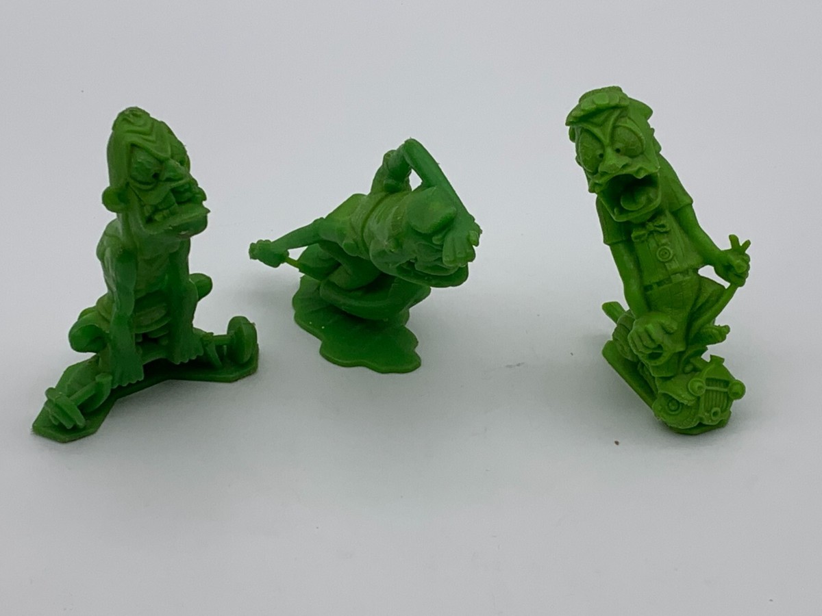 VINTAGE 1960'S MARX NUTTY MADS GREEN FIGURES - TOTAL OF 3 | eBay