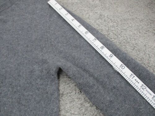 Country Road Jumper Dress Cashmere Wool Blend Medium Round Neck Long Sleeve Grey - Picture 12 of 19