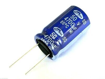 4700UF 50V CONDENSATORE ELETTROLITICO SNAPIN 105 ELVT 4700uF 50V