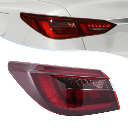 Driver Side Tail Light Fits For 2018 2019 2020 2021 Infiniti Q50 Rear Left Outer - Foto 20 di 20