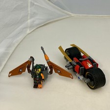 Lego Ninjago 70600 Ninja Bike Chase Pirate Flyer Kai’s Bike Incomplete 1 Minifig