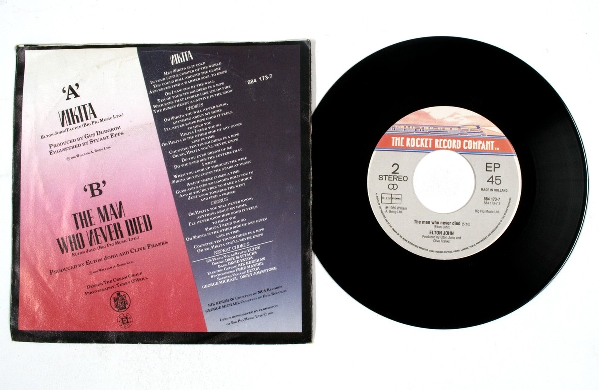 Elton John – Nikita / The Man Who Never Died 7