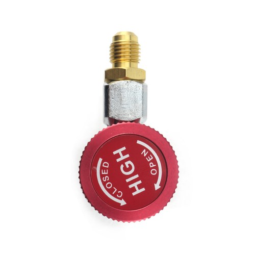 2x R1234YF Quick Adapter YS-101 Coupler Low High A/C Gauge Adjustable Connector - Bild 4 von 11