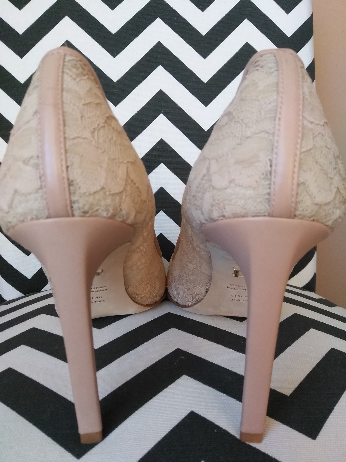 Diane Von Furstenberg Berlín bombas de Talla encaje Talla de 40 Nuevo Sin Caja 4762e7 Diane Von Furstenberg Berlín bombas de Talla encaje Talla de 40 Nuevo Sin Caja 4762e7