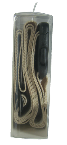 Samsonite Luggage Strap Almond Beige Adjusts Up to 72" - Picture 2 of 2