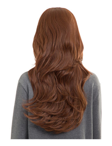 Wig Koko Half Head 3/4 Wig Wavy Long Thick Layered Natural Hairpiece Extension - Picture 41 of 51