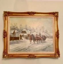 Fine Original Oil Painting by Jaroslav Kamich