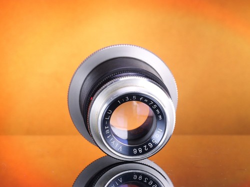 Vivitar Großformat/Vergrößerungsobjektiv 75mm f3.5 für Leica Gewinde #56286 - Bild 2 von 6