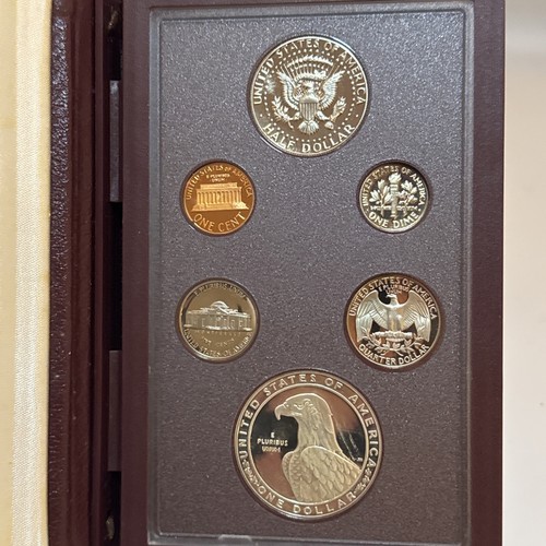 1983 S USA LA Olympics Proof Dollar JFK Half Set of 6 (1 Silver) Coins I115299 - Bild 5 von 6