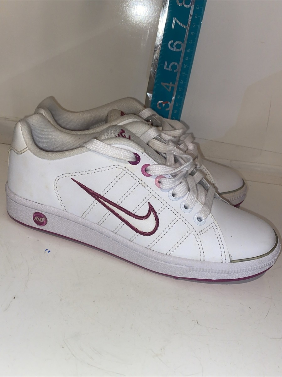 Nike Court Tradition 2 BRS 315161 912 Womens Tennis White Pink Shoes Size 6 eBay