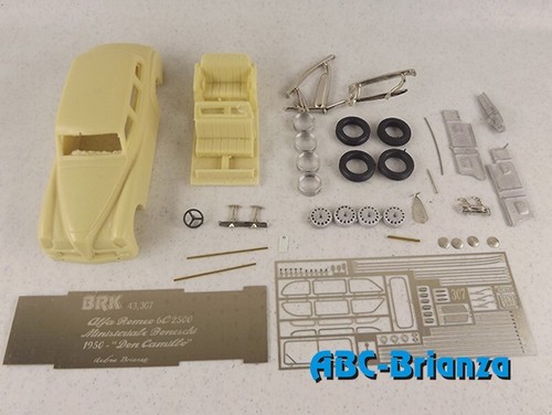 kit Alfa Romeo 6C 2500 Ministeriale Boneschi 1950 - ABC Brianza Models kit 1/43 - Foto 4 di 4