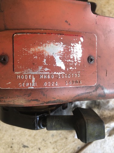 Tecumseh HH60: Side Mount Fuel Tank Bracket & Straps (C1/94) - Picture 4 of 4