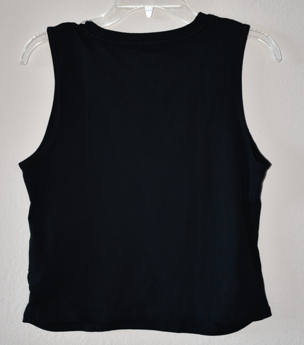 Calvin Klein Women's Black Performance Logo Printed Sleeveless Knit Top Size XL - Picture 6 of 6