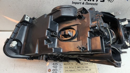2broken tabs 2014 15 2016 BMW 5 SERIES F10 528i RH XENON HEADLIGHT OEM AY06846 - Picture 17 of 24