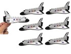 Space Shuttle Foam 12 Gliders (5") Outer Space Cosmos Flying Toys. Plane Fun