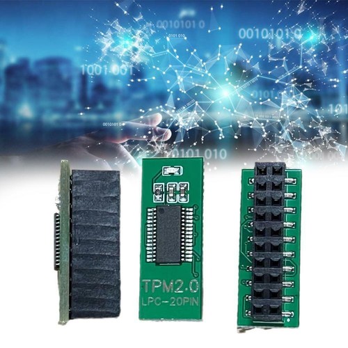 TPM2.0 20Pin TPM Module LPC TPM 2.0 Trusted Platform AU8 Green J1Y8 - Bild 2 von 10