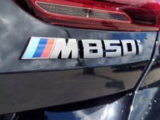 BMW OEM  /M850i Cerium Grey Tri-Color Trunk Badge G14 G15 G16 8 Series New