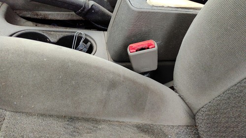 2000-2005 Saturn L100 Driver Left Front Seat Belt Buckle Receiver Oem Gray 96b - Picture 4 of 7