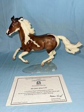 Breyerfest 2009 Prize Model “Mon Gamin” glossy bay pinto Show Jumper Mold