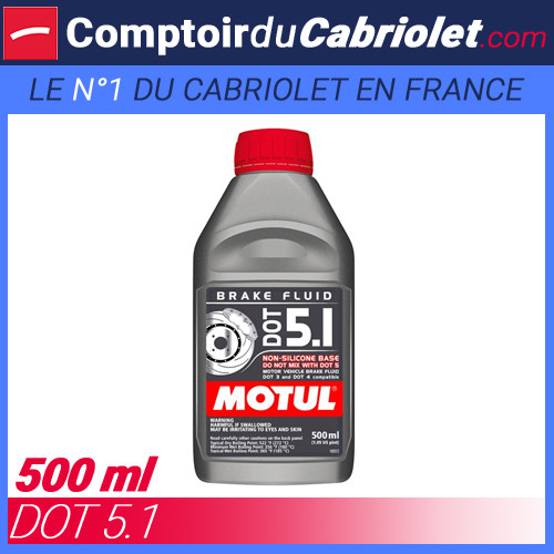 Liquide de frein MOTUL - DOT 5.1 500 ml - Foto 1 di 2