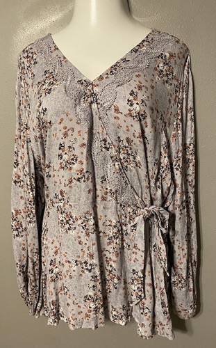Bellissima CAMICIA MAURICES - TAGLIA 4X - cravatta laterale