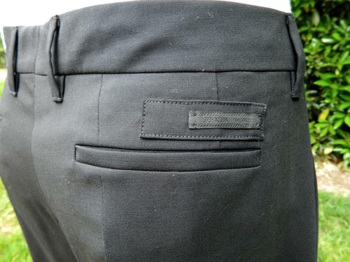 Prada Pants Dress Slacks Black Trousers Stretch NWT $650 48 - Picture 2 of 8