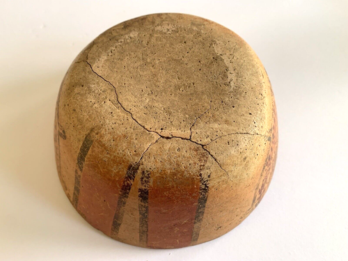 Antiguo artefacto de cuenco pintado a mano maya de cerámica precolombina Guatamala - Imagen 5 de 10