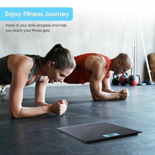 180KG Electronic Digital Bathroom Scale LCD Rechargeable Digital Body Weighing - Picture 3 of 10