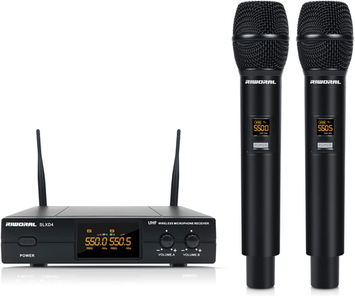 Microfonos Inalambricos Profesionales Para Cantar Karaoke Con Receptor Systema - Picture 3 of 11