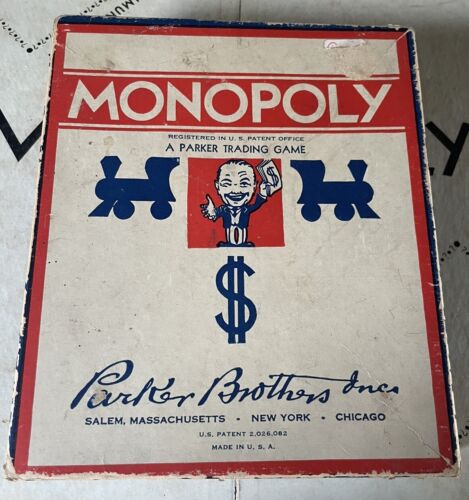 Vintage Monopoly 1946 Parker Bros. Board Game - Picture 4 of 14