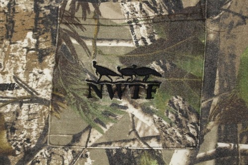 Vintage Liberty Realtree Camo Long Sleeve T Shirt Men's 2XL NWTF Logo - Picture 4 of 7