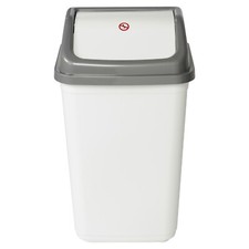 5L/20L/30L/50L Plastic Waste Recycling Bin Can with Swing Lid Kitchen Bathroom