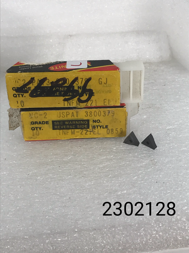 TNFM 221 EL VC2 New Lot of 14 Valenite Tungsten Carbide Inserts - Picture 5 of 6
