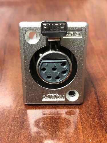 **NEU** ITT CANNON AUDIO ANSCHLUSS 6 POS # XLR-31 - Bild 1 von 3