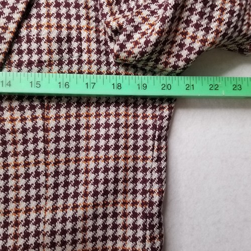 VTG 70s Winston Bespoke Men Blazer Multicolor Tweed 38r - 40r Sport Coat Jacket - Picture 16 of 21