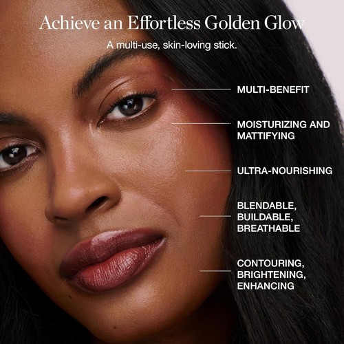 Illuminizing Organic Bronzer Stick - Copper Radiant Cocoa for Effortless Beauty - Picture 8 of 11