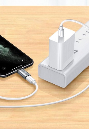 2 Stück USB-C Stecker auf Kompatibel für iOS Buchse Adapter Kompatibel mit Telefon - Bild 10 von 11