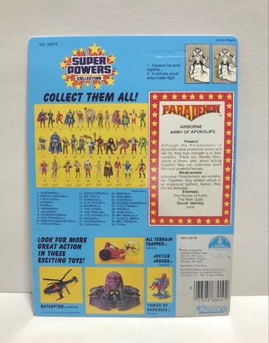 Super Powers Kenner custom cards, bubbles, blister Vintage Style - Picture 43 of 67