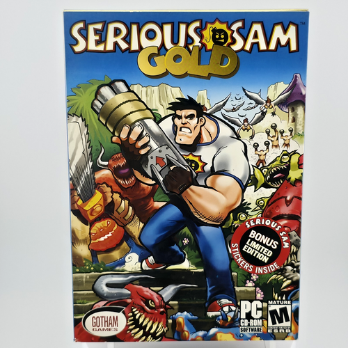 Serious Sam Gold: Bonus Limited Edition, 2003, Small Box, New & Sealed