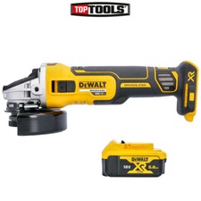 Dewalt DCG405N 18V XR Brushless Angle Grinder 125mm with 1 x 5Ah Battery 