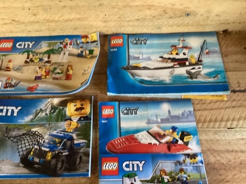LEGO CITY BULK LOT of INSTRUCTION MANUALS - CAN SEPERATE - Picture 6 of 7
