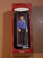 Star Trek-Dr. Leonard McCoy hallmark keepsake ornament 1997  (unused)