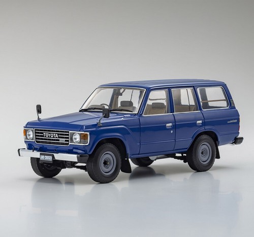 KYOSHO 1/18 Toyota Land Cruiser LC60 Diecast Mans Red/Blue Car Model
