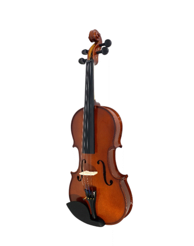 Caraya Wooden Violin Set-All Size w/Stand,Foam Case,Bow,String,Rosin,Collimators - Picture 29 of 48
