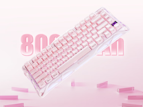 GravaStar Mercury Rose Pink  K1 75 Wireless  Keyboard+M1 Wireless Mouse gitf - Picture 7 of 18