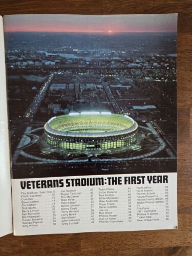 Anuario Philadelphia Phillies 1972 firmado de colección 4 firmas excelente estado - Imagen 8 de 21