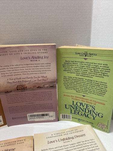 9mJanette Oke Books Lot Of 7 Love Softly Christian Inspirational Romance Novels - Bild 13 von 18